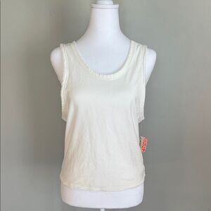 Free People/ Free Movement Tank Top, Medium, Ivory
